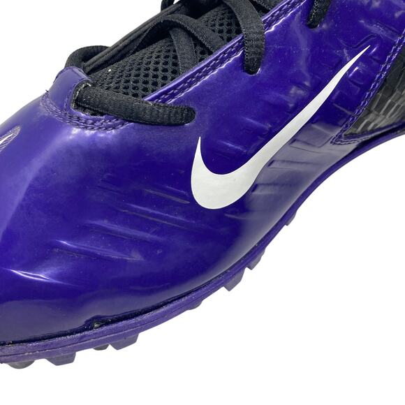 Nike Lunarlon Superbad Pro TD Football Cleats Size 14.5 Purple Black main image 6